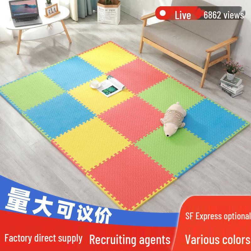 Odorless Foam Mat: 60 Large Interlocking Pieces for Children's Crawling