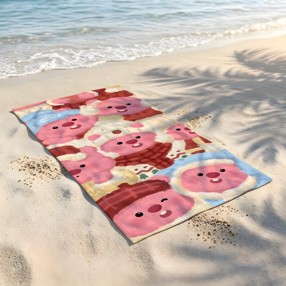 Character l-loopy Towel Beach Blanket Towel  For Travel Gym Shower Luxury Lightweight Camping Pool hot