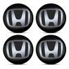 56mm Car Tyre Wheel Center Hub Cap Badge Sticker Car Accessories for Honda Civic Accord CRV HRV Fit Jazz City Odyssey Jade Vezel akq256