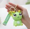 1Pc Cute Big Eyed Squishy Toy - Pop Eyes Fidget Keychain For Stress Relief Sensory Toy For Kids  Adults Anxiety Relief Gift