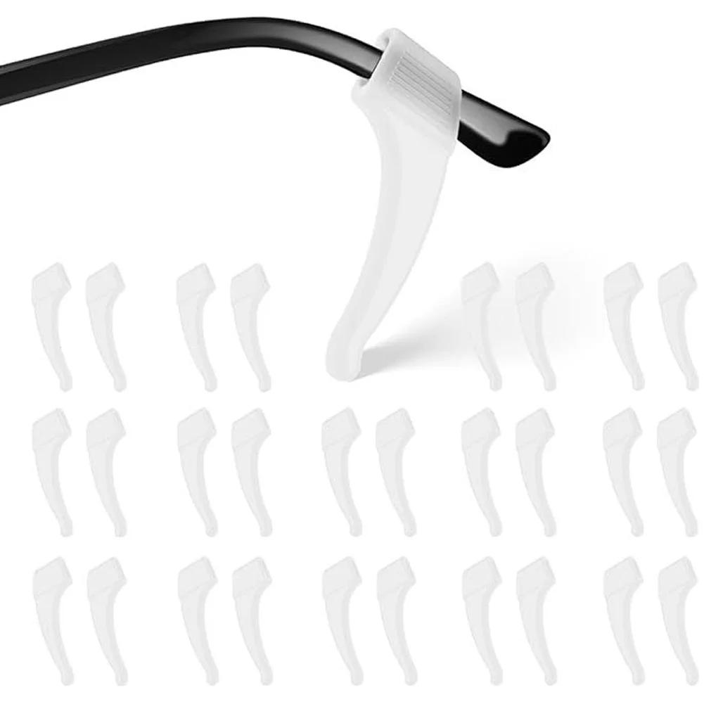 Universal Anti-Slip Silicone Eyeglass Temple Tips Sleeve Sports Running Use Soft Glasses Ear Grips Eyewear Leg Sleeve Supplies