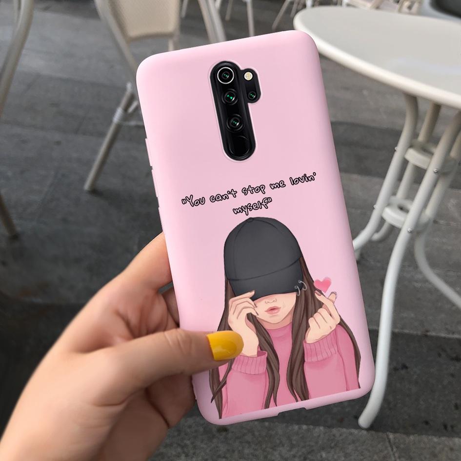 For Xiaomi Redmi Note 8 Case 2021 Cute Sweet Girls Soft Phone Cover For Xiaomi Redmi Note 8 Pro Coque For Redmi Note8 Pro Bumper