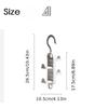 1pc Hanging Rack for Organizing Clothes, Scarves, Bags, And Hats In Your Wardrobe, Designed To Save Space.home Organization
