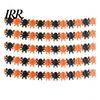 High-quality Halloween Banner 5 Pcs 10FT Banner, Spooky Spider Bat Skull Ghost Decorative Holiday Cloth Pumpkin Hanging Bunting Garland for