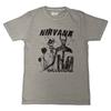 Nirvana T-shirt Incesticide Stacked Band Logo New Official Unisex