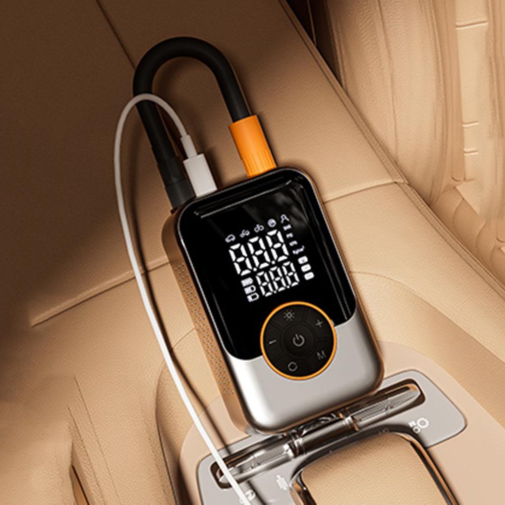 Air Compressor Portable Inflation Air Pump with LED Display Tire Inflation Pump for Car Bike Motorcycle