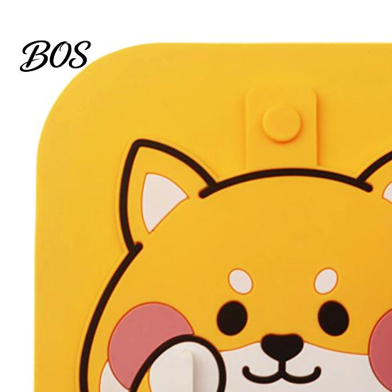 Floor Drain Lid Cartoon Dog Cover, Silicone Shower Tub Stopper with Drainage Animal Cover Holes, Sewer Anti-Odor Deodorizing Mat for Bathroom Kitchen