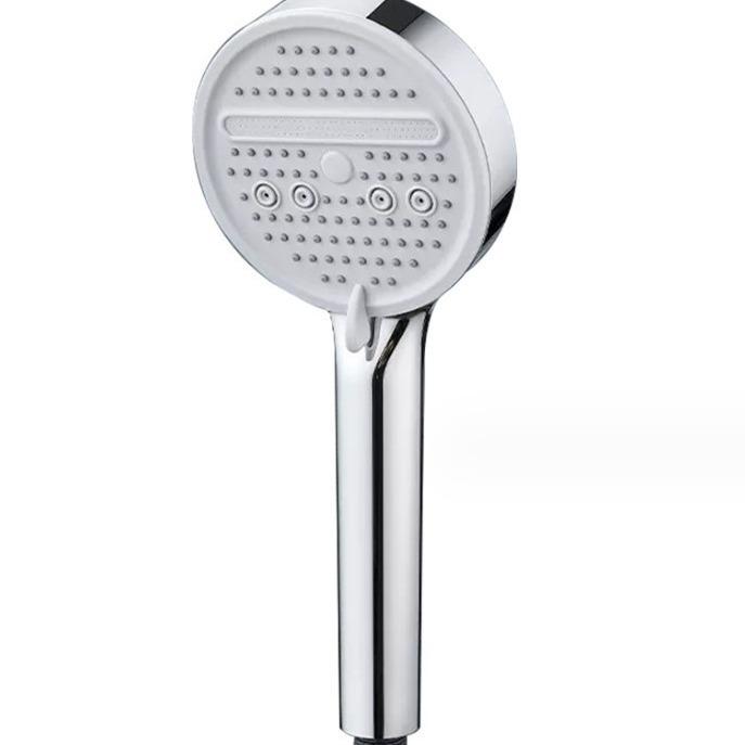Waterfall Handheld Shower Head High Pressure 3-Function Water Saving Modern Design 3-Year Warranty for Bathroom Use (as the picture,ABS Plastic)
