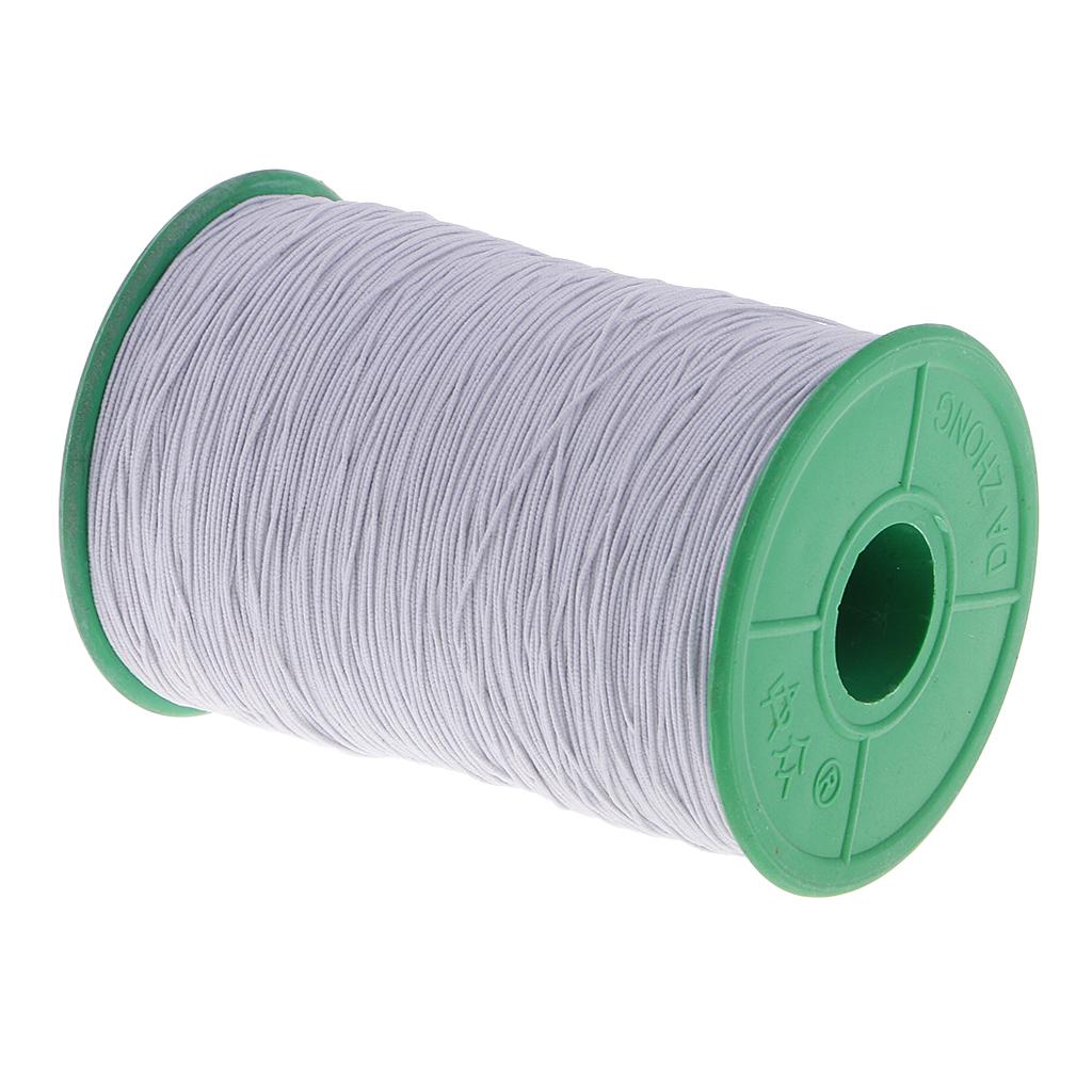

Polyester Elastic Cord Round Sewing Accessory for Jewelry Making Strong Thread for Crafting Clothes and Outdoor Equipment