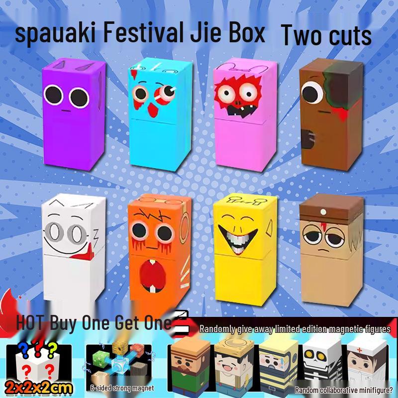 Rhythm Magnetic Sprunkim Blocks: Versatile DIY Building Set for Boys Aged 6+ | Educational Toy