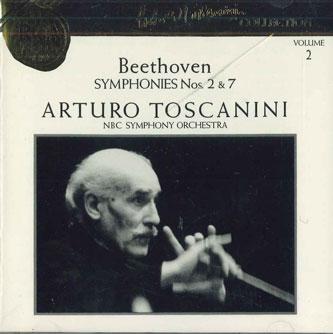 CD ARTURO TOSCANINI - Beethoven:symphony Nos.2 & 7 BVCC7004 BMG Japan Classical Used