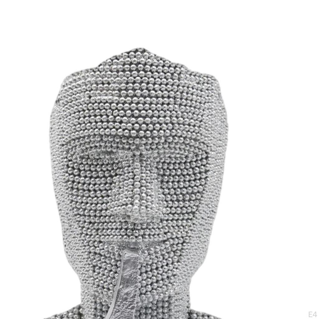 Abstract Face Sculpture Contemporary Home Accent Piece