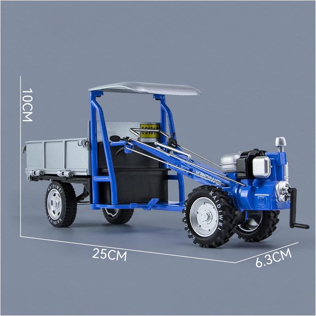1/16 Scale Tracked Metal Tractor Children's Racing Toy Model Reproduction Decoration Exquisite Gift Selection
