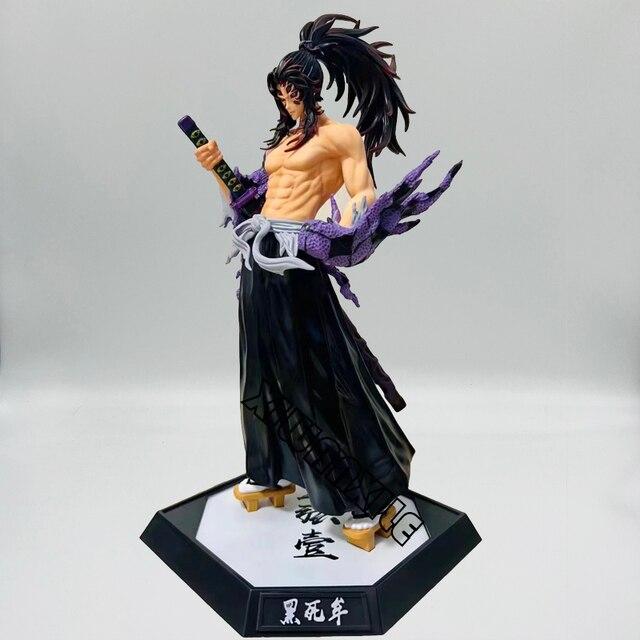 Demon Slayer Anime Figure Kamado Tanjirou Kimetsu No Yaiba Action Figure Kokushibou /Daki Figurine Doll Toys