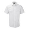 Russell Mens Short Sleeve Herringbone Work Shirt