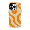 Retro Swirl Phone Case for IPhone 17 16 15 14 13 Pro Max Plus for Magnetic Single Double-layer Tough Case