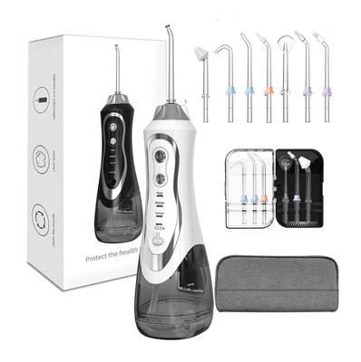 Oral Irrigator Tooth Scaler 3-speed Adjustment Water Flosser Portable Dental Water Jet 7 Nozzles IPX7 Waterproof Teeth Cleaner