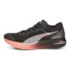 Puma Deviate Nitro Carbon Black Carnation Pink Women Sneakers Asphalt 377091-01