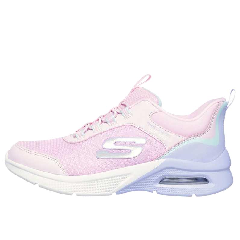 Skechers Kids Slip-Ons Comfortable Fashionable Simple Running Shoes Kids sneaker Pink 303594L-LPMT 32