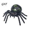 Dehnbare Spinnenspielzeuge 1/4 Stück Halloween Glitzer Quetschspielzeug, Stressabbau Realistisches Gruseliges Scherzspielzeug Party Fake Dekoration Angst Gadget