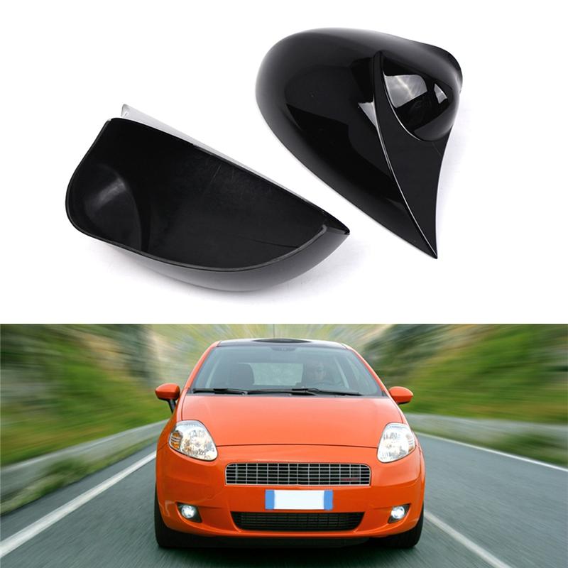 För Fiat Grande Punto 2005-2018 Sidobackspegelskydd Kåpor Oxhornsstil 735417229 735417228