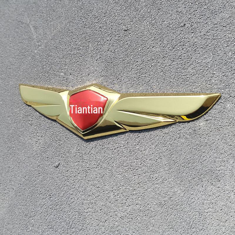 Kovové samolepky na auto Geely Emgrand pro GL, Vision X3, Xingrui, Binyue - Personalizované příslušenství a kompletní dekorace