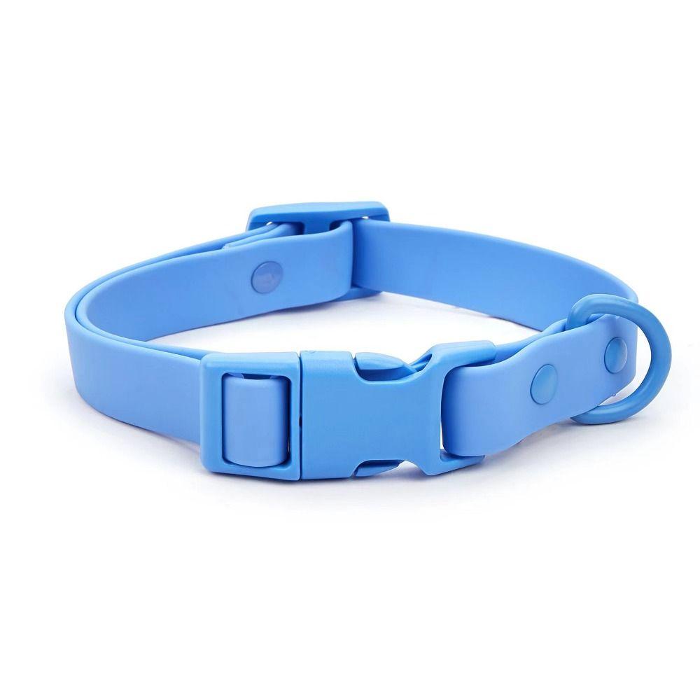 Adjustable Waterproof Dog Collar Elastic Webbing Safety Buckle Chain Fashion Pet Collar  Walking