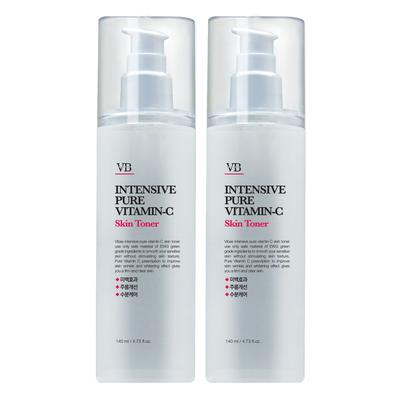Vivas Intensive Pure Vitamin C Skin Toner, 2 Packs, 140ml