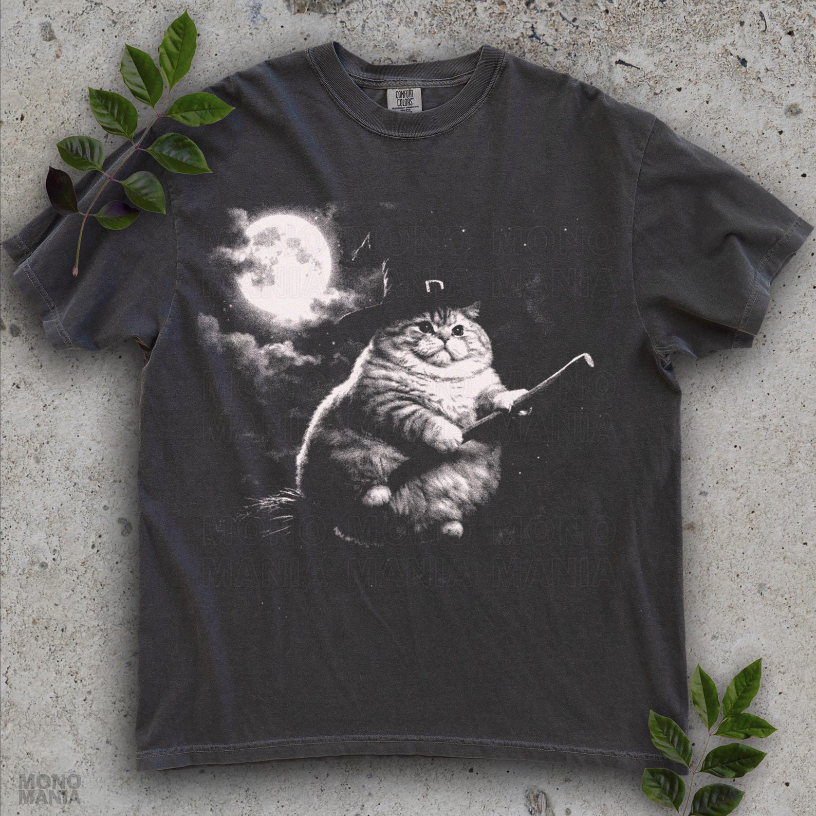 Chonk Witch Cat meme shirt, Chonky cat t-shirt, wizard witchy kitten shirt S