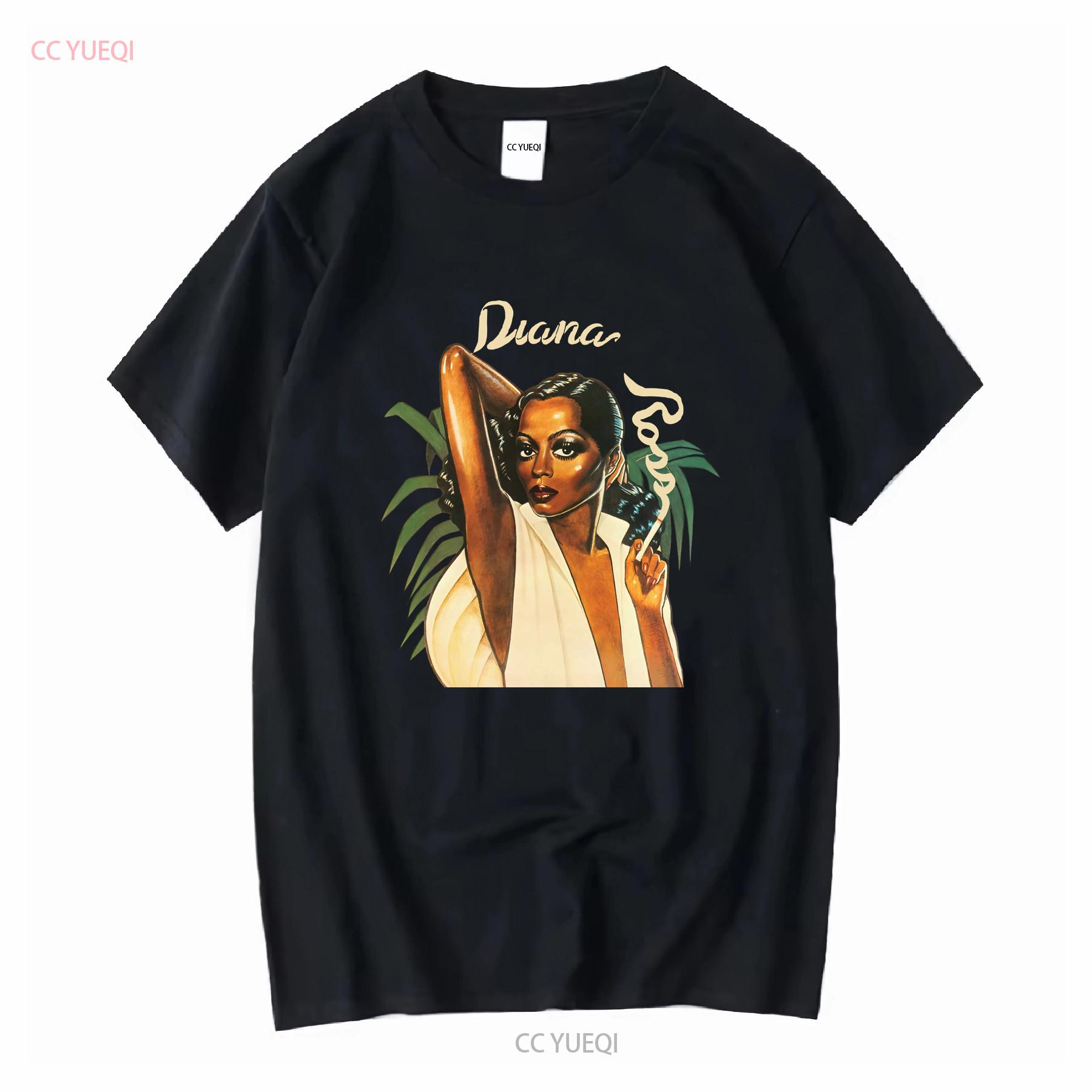 

Rare Diana Ross Vintage T Shirt Yellow Size S 4XL vintage Washed Breathable Casual Top For Everyday Wear Stylish fashion Soft 4XL