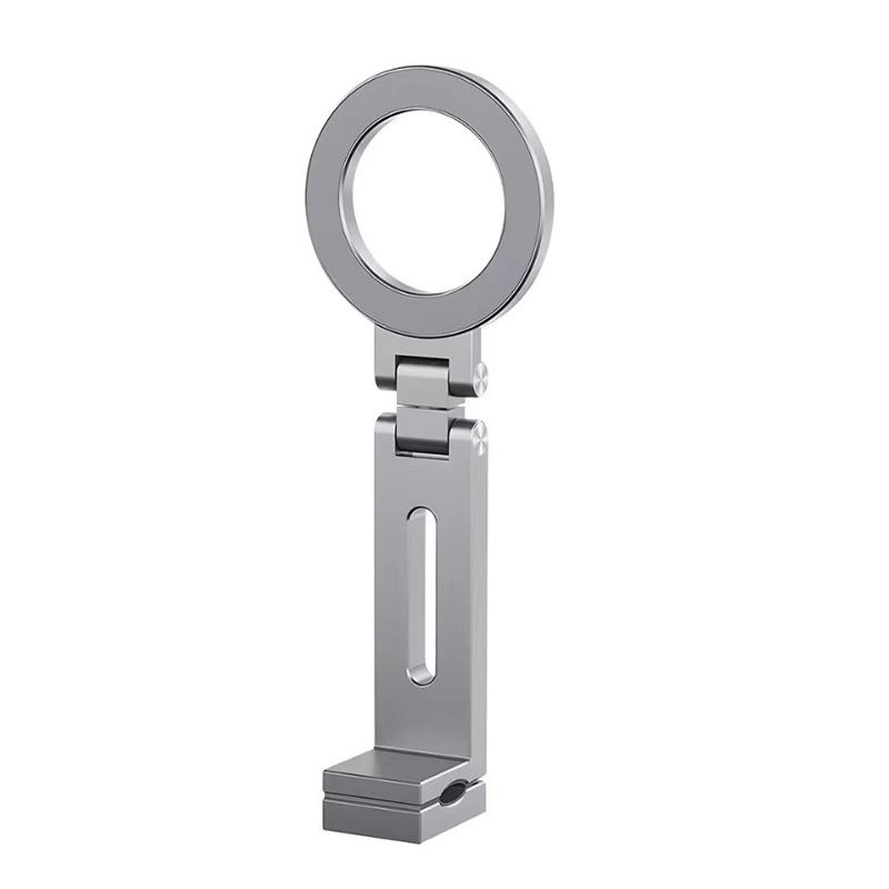 Adjustable ABS Magnetic Phone Holder Travel Essentials Flexible Rotation Hands-Free Airplane Phone Mount Seat Phone Stand