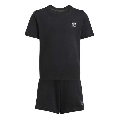 adidas Childrens/Kids Logo Cotton T-Shirt & Shorts Set