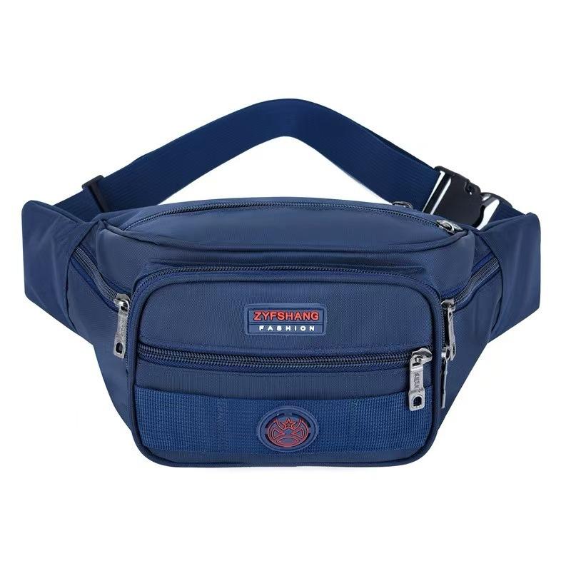 New Style, Men's Waist Bag, Waterproof Fabric, Sports Waist Bag, Women's, Casual and Fashionable, Large Capacity, Storage Waist Bag