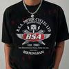 Motorbike Ly Licensed BSA Motorcycles Vintage 1903 T-Shirt Short-sleeved Casual Tee Men Street