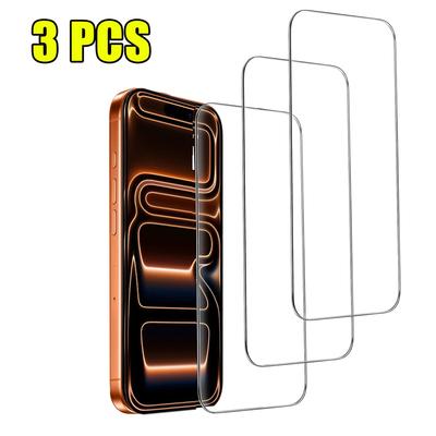 3 Stück Displayschutzfolie für iPhone 17 / 17 Pro/ 17 Pro Max / 17 Air Hartglas Schutzfolie Ultraresistent Härte 9H