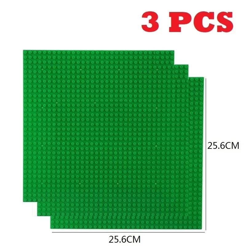 

3 шт. Классические Базовые Пластины Блоки 32x32 32x16 50x50 Точек АБС Пластик Строительные Базовые Пластины Кирпичики Сборка Городская Дорога MOC Городские Игрушки