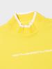 PIRETTI Savona Mock Neck T-Shirt W_Yellow
