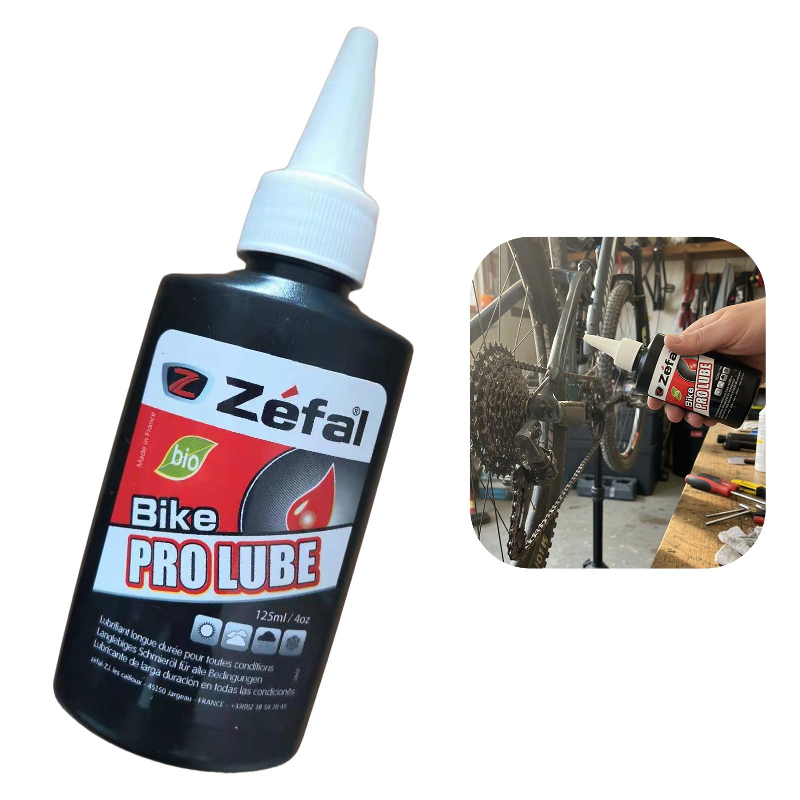 Bicycle Chain Lubricant 125ml Silicone Oil For Mountain And Road Bike Drivetrain Maintenance Anti-Rust And Anti-Dust