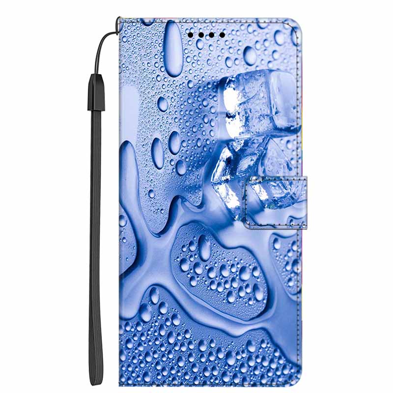 Leather Flip Cover For Redmi Note 14 Pro+ 5G Colorful Flower Patterns Phone Case For Redmi Note 14 4G 2025 Flip Case Wallet Bags
