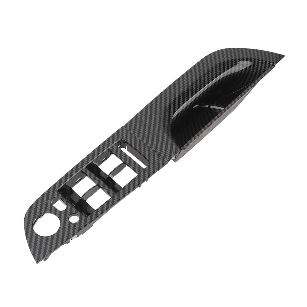 Fensterheberschalter Armlehnenpanel Fahrerseite Türinnenverkleidung für 3er E90 Limousine LCI 2009 bis 2011 Carbonfaser-Stil
