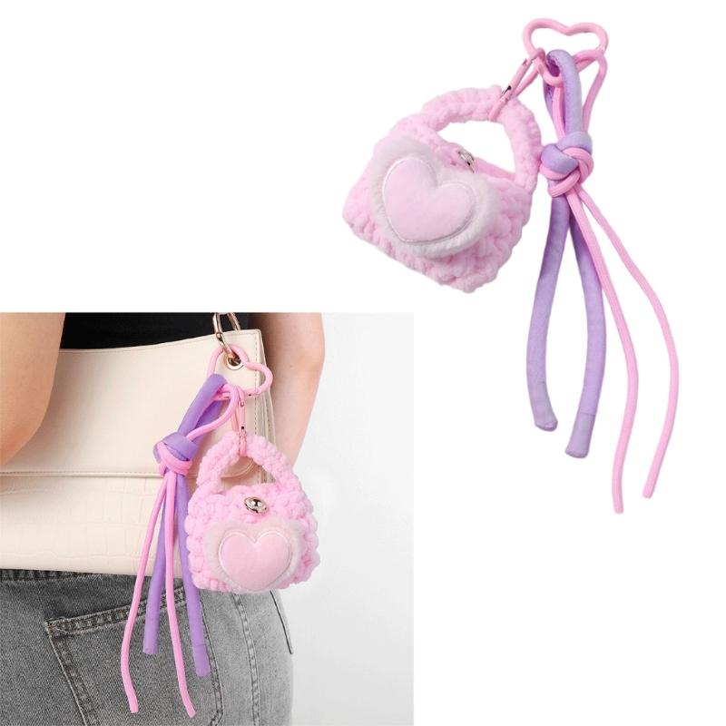Stylish Lovely Love Heart Phone Case Fashion Keychain Multifunctional Great for Everyday Use and Travel Casual Wear