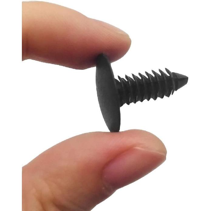 100 Pcs Auto Car Fender & Bumper Shield Fastener Clips For GM #1605396, 1595864; Chrysler 6030441; Ford 388577S, W705589-S300