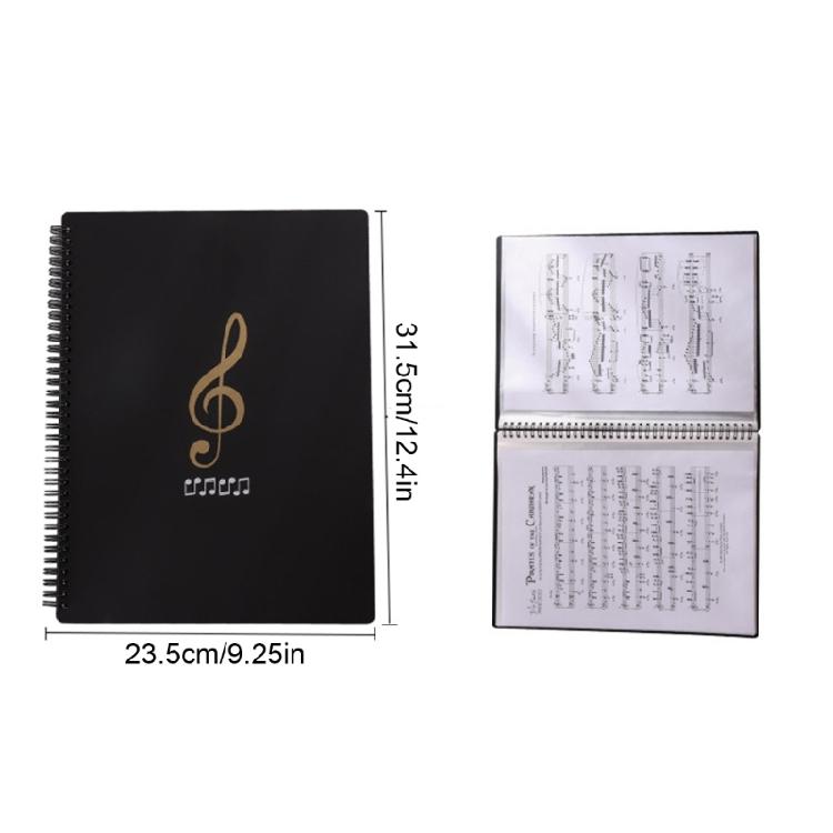 Multilayer Sheet Music Binder Folder Waterproof Documents Storage Holder Bag Flexible Sheet Music Organizer Enduring