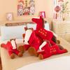 Horse mascot doll horse to success means rich horse plush doll zodiac horse doll to give gifts