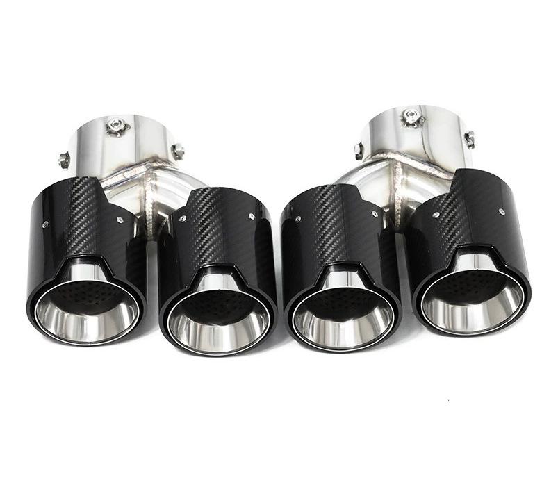 Глушитель выхлопной трубы BMW G20/G21/G23/G42/M240i/M340i/M440i серебряный