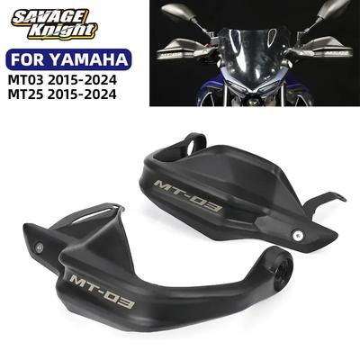 MT 03 25 Handlebar Handguards Shield For YAMAHA MT03 MT25 2015-2024 Motorcycle Accessories MT-03 MT-25 Hand Guard Protector