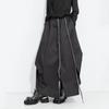 plus size High waist Black vintage Spring autumn Winter casual loose long for woman skirts womens skirt
