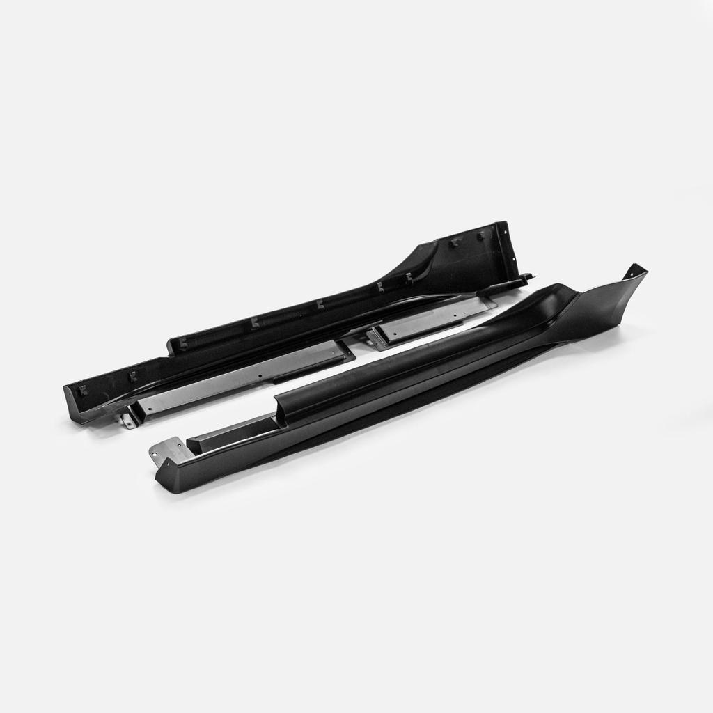 PP Plastic Side Skirt Lip for Nissan 370Z Nismo Style Body Kit