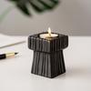 Fashion Candle Holder Solid Square Tealight Candlestick for Wedding Home Decor Hotel Supplies