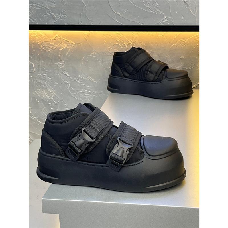 Autumn and Winter New Platform Bread Shoes Casual Big Head Shoes Bm